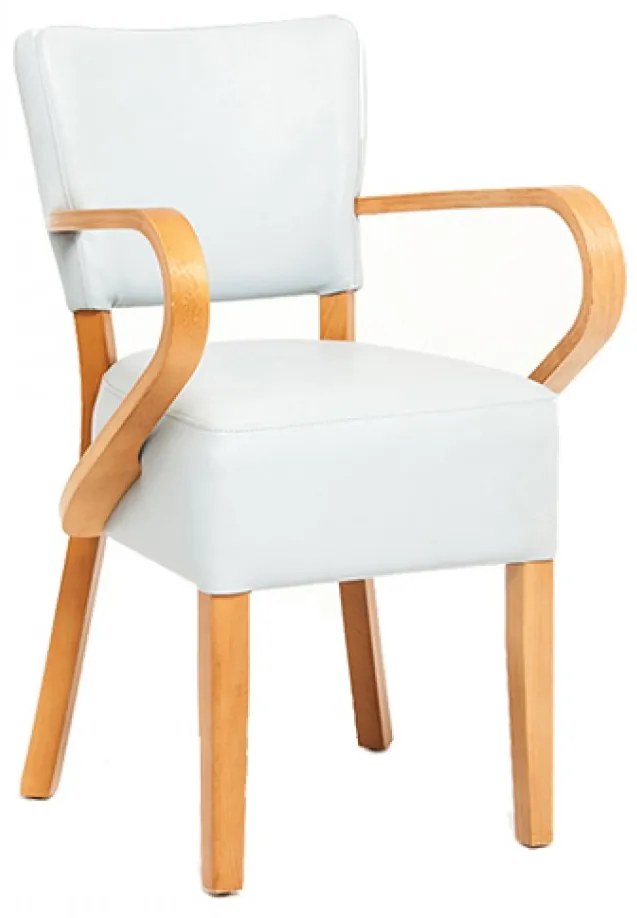 JACK P DREVENÁ STOLIČKA S ČALÚNENÍM JACK P