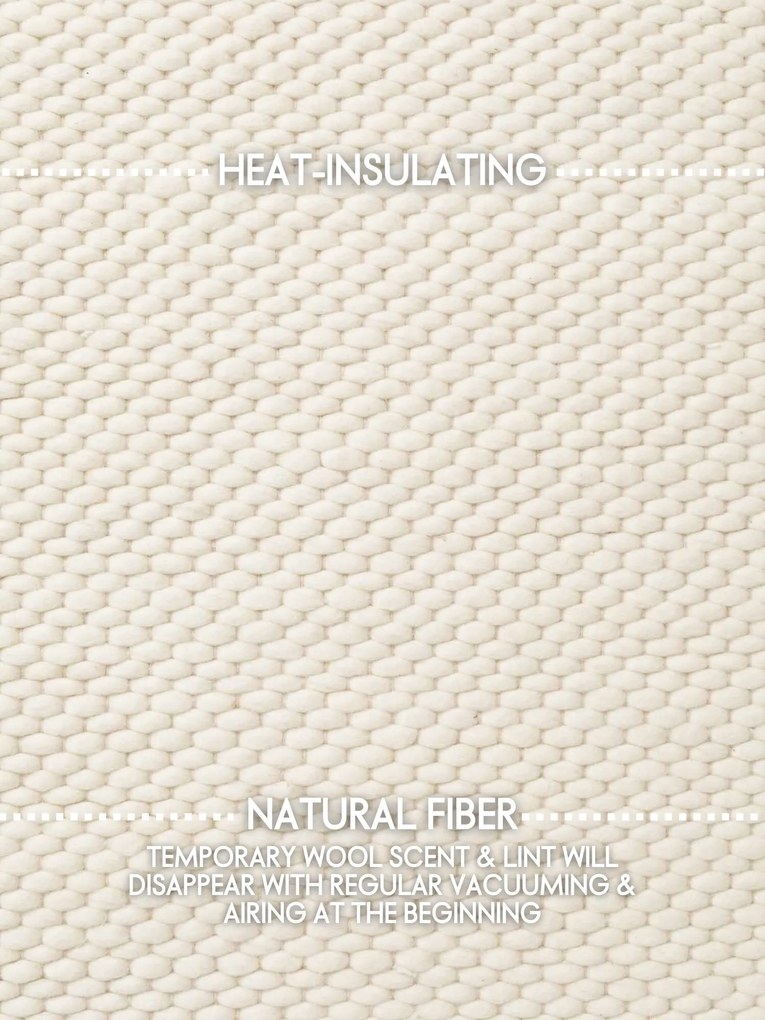 ELLE Decoration, Kusový koberec Lyon Beans 106314 Natural Cream z kolekce Elle, 160x230, biela, obývacia izba