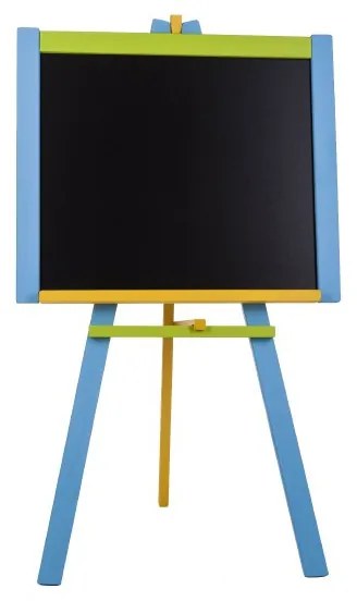 Tabuľa stojanová modrá sololit drevená 100x56cm v krabici 57x101x6,5cm