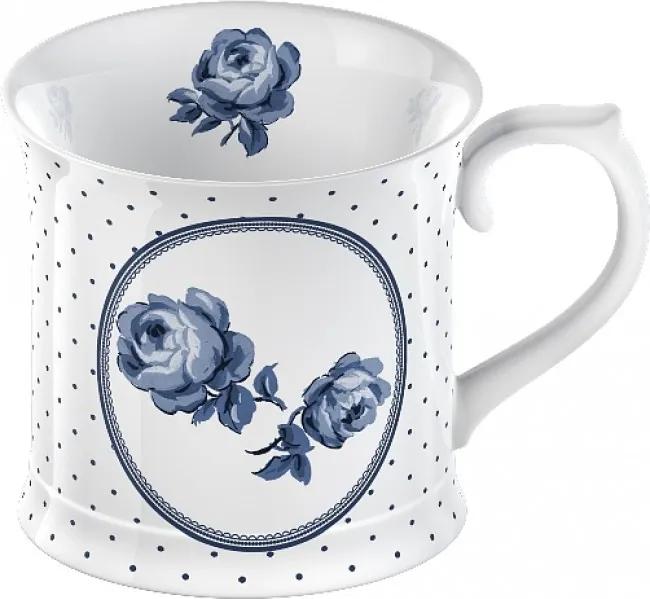Creative Tops Katie Alice Vintage Indigo Porcelánový hrnček Floral Spot 400 ml
