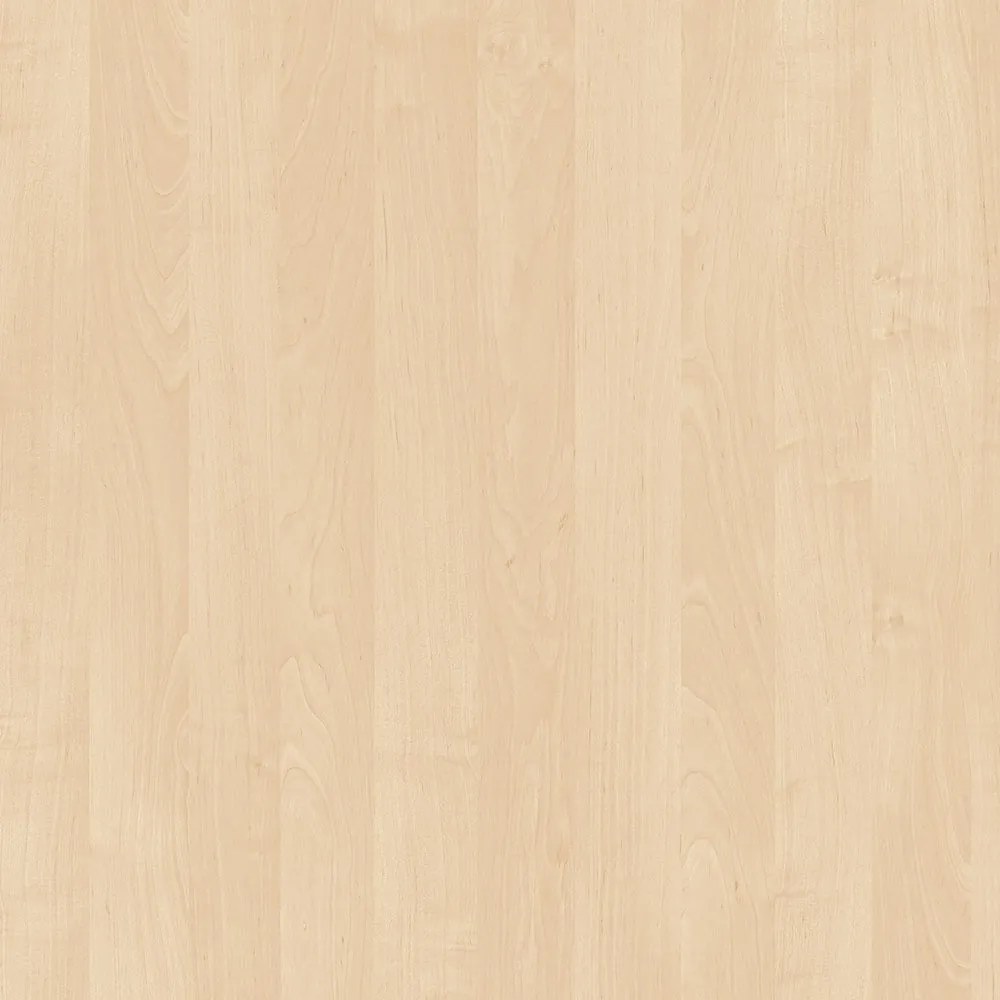 Kovová zásuvková kartotéka PRIMO s drevenými čelami A4, 5 zásuviek, biela/breza