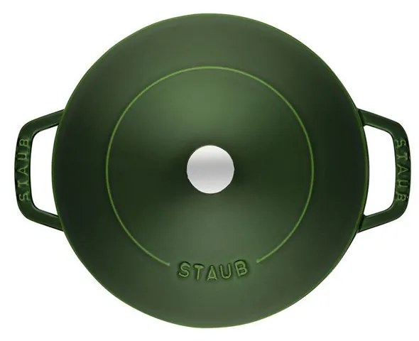 Staub Kastról STAUB so samopodlievacou pokrievkou 28 cm zelený 3,7l