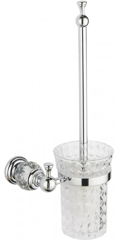 Mexen príslušenstvo, ESTELA držiak na wc kefu, chróm, 7011550-00