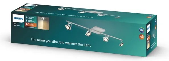 Philips 53194/48/P0 - LED Bodové svietidlo MILLENNIUM 4xLED/4,5W/230V