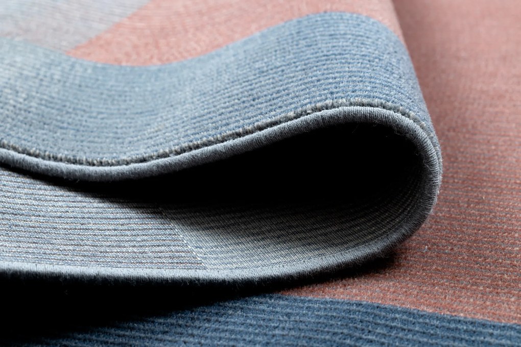 Koberec  NAIN Geometrický 7710/51944 červeno / modrý