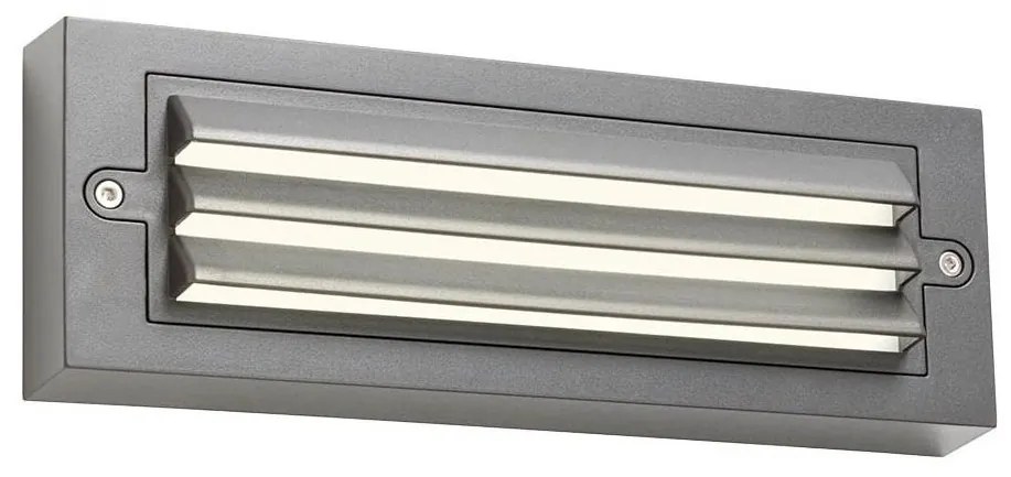Redo 90330 - LED Vonkajšie nástenné svietidlo KRUP LED/6W/230V IP65 antracit