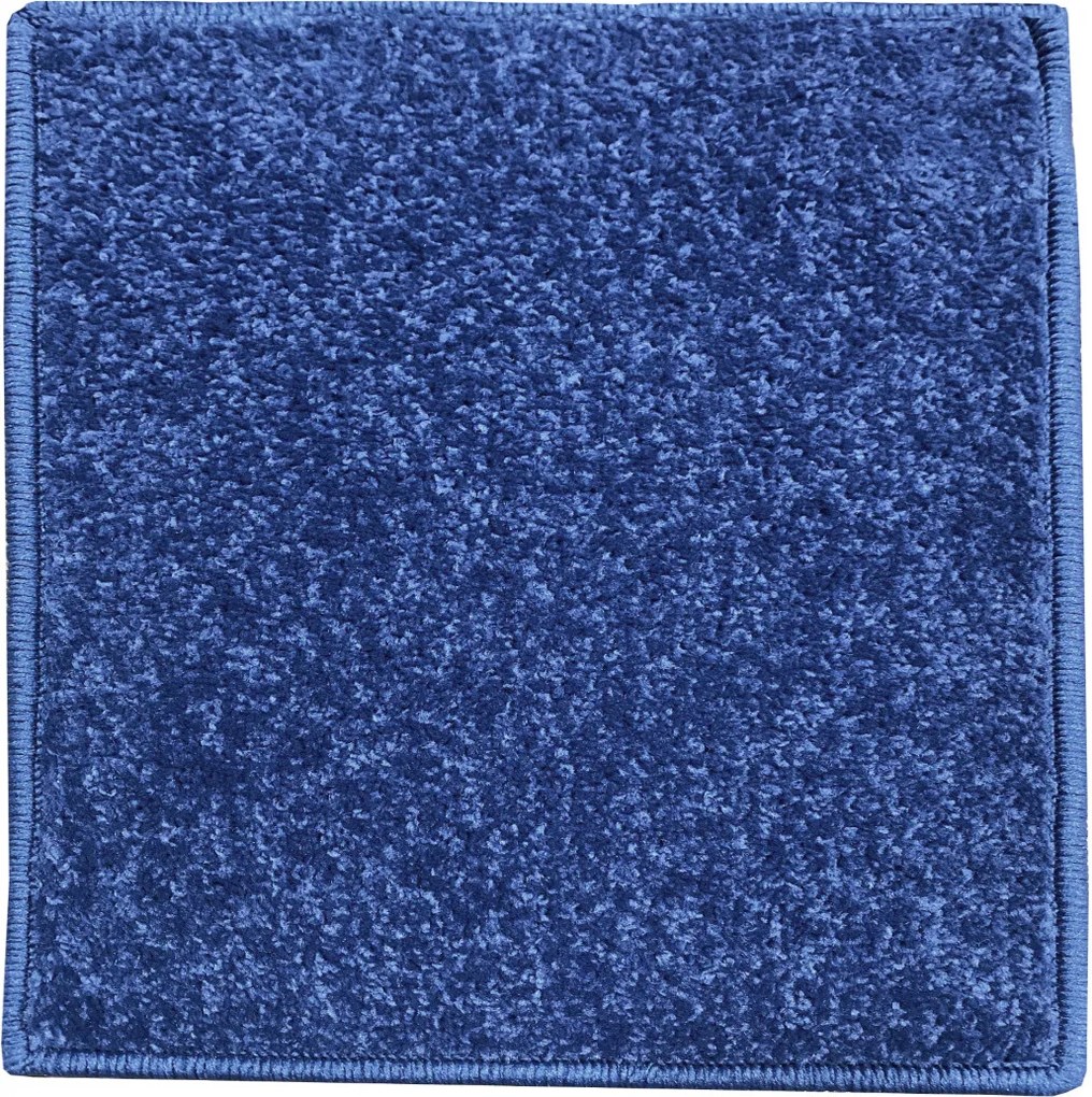 Betap koberce Kusový koberec Eton 2019-82 modrý štvorec - 80x80 cm