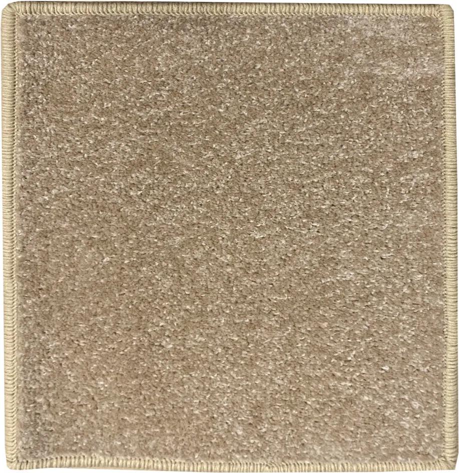 Betap koberce Kusový koberec Eton 2019-70 béžový štvorec - 400x400 cm