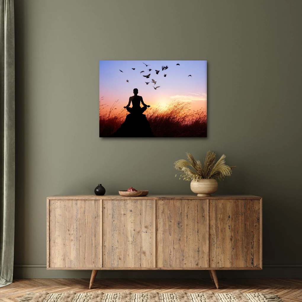 Obraz - Meditácia (70x50 cm)