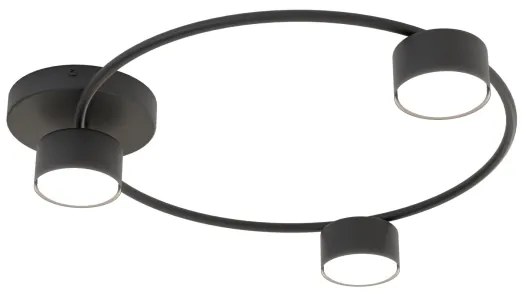 Stropné svietidlo LUCIO 3xGX53/12W/230V čierna