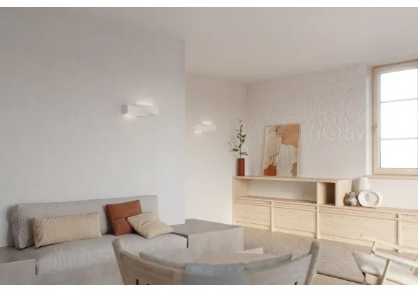 Brilagi - LED Nástenné svietidlo KERRY 1xE27/7,5W/230V keramika/biela