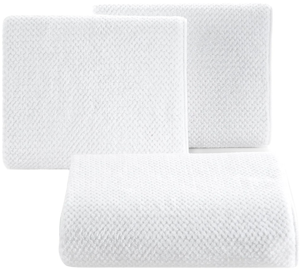 RÝCHLOSCHNÚCI UTERÁK Z MIKROVLÁKNA ZOE1 50X90 CM BIELA