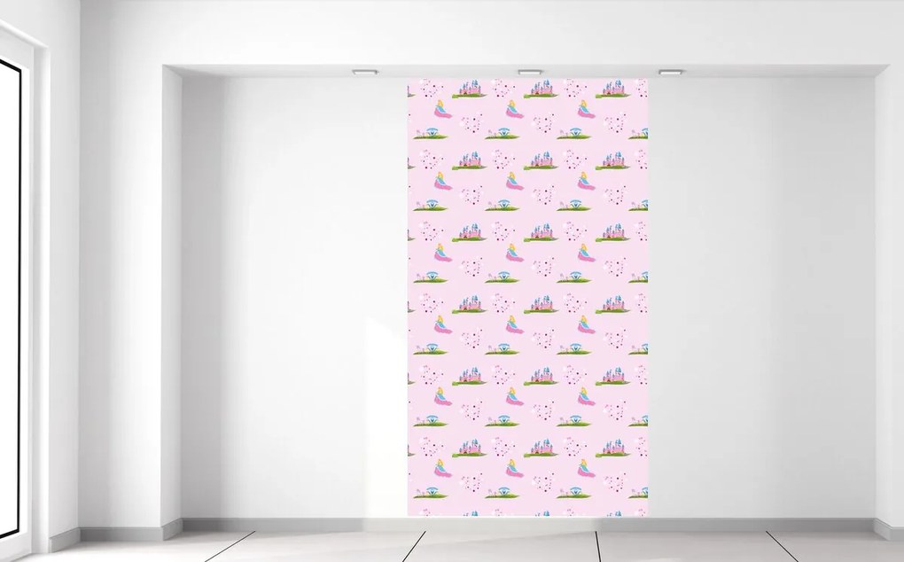 Gario Fototapeta Farebné princezny Materiál: Samolepiaca, Rozmery: 110 x 200 cm