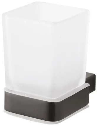 Bemeta Nero držiak pohárov čierna 135 011 010