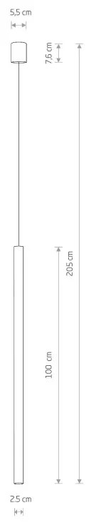 LASER 1000 GOLD 10446, h205 cm