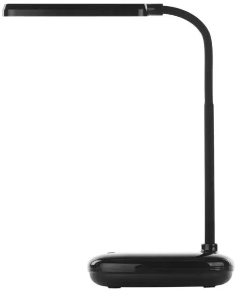 LED Stmievateľná flexibilná stolná lampa LED/12W/230V 3000K/4000K/6500K čierna