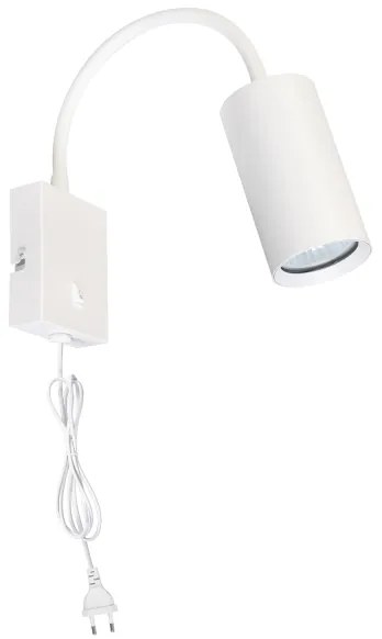 Brilagi - Flexibilná nástenná lampa SELE 1xGU10/30W/230V biela