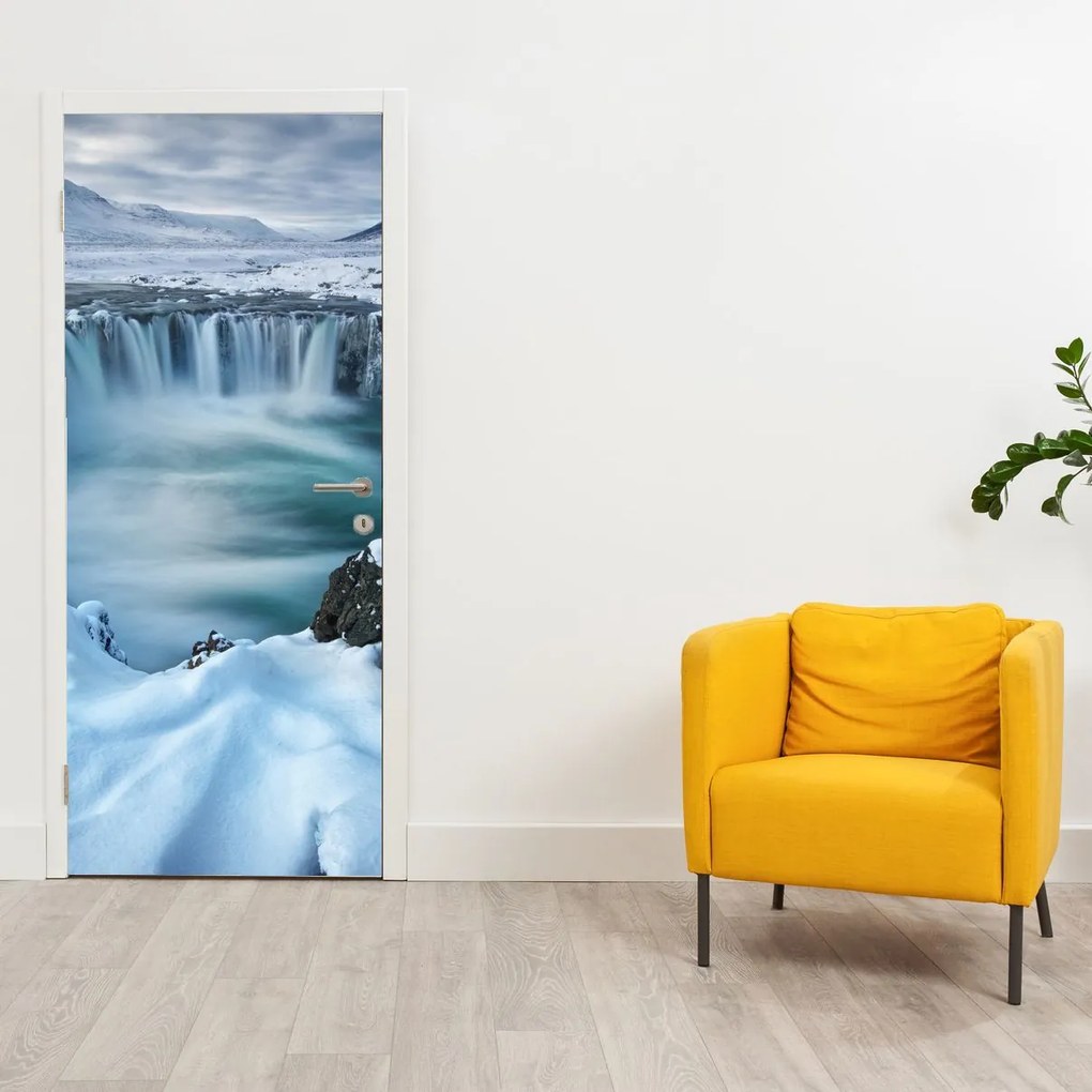 Fototapeta na dvere - Vodopád Bohov (95x205cm)