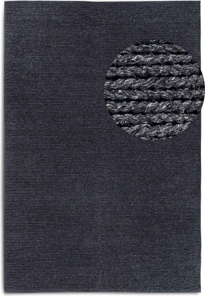 Kusový koberec Villeroy & Boch 106051 Anthracite, 60x90, šedá, obývacia izba, Villeroy & Boch