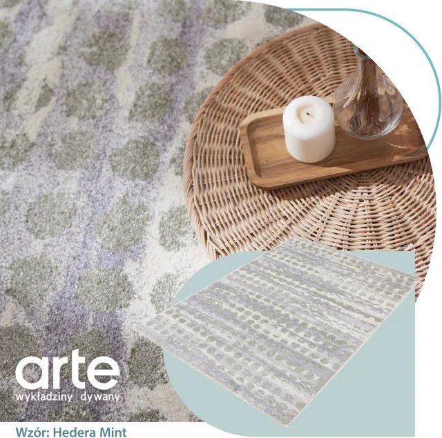 Koberec Bloom Hedera Mint