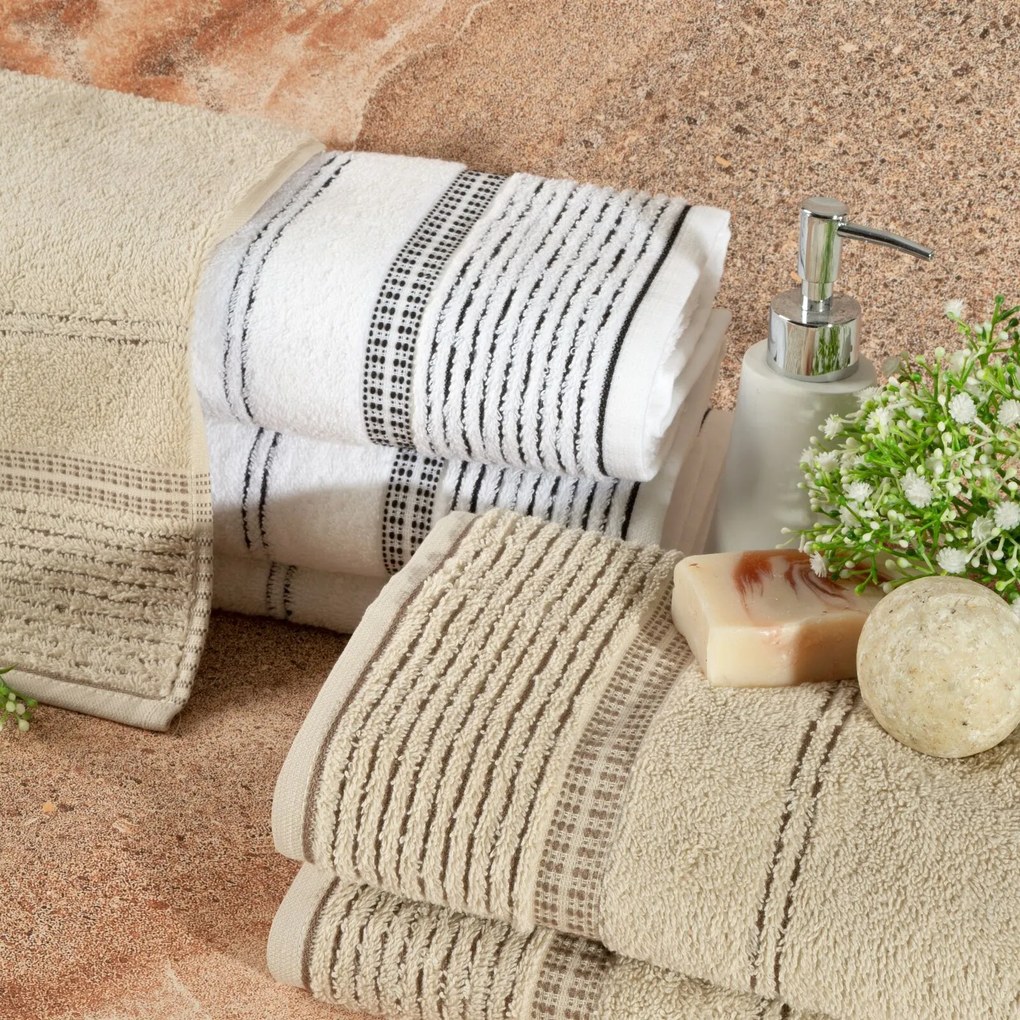 BAVLNENÝ UTERÁK TAYLOR 50X90 CM TMAVOMODRÁ