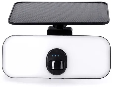 LED solárny reflektor so senzorom LED/13W/3,7V IP65 4000K