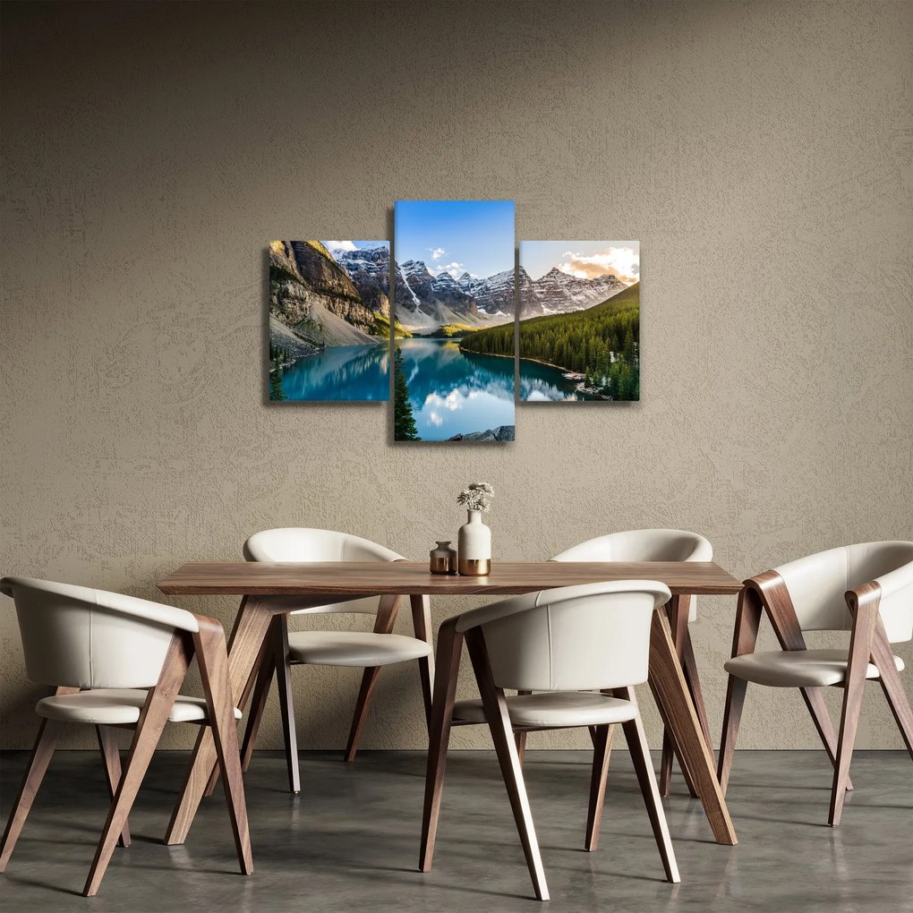Obraz - Kanada, Národný park Banff, Moraine Lake (90x60 cm)