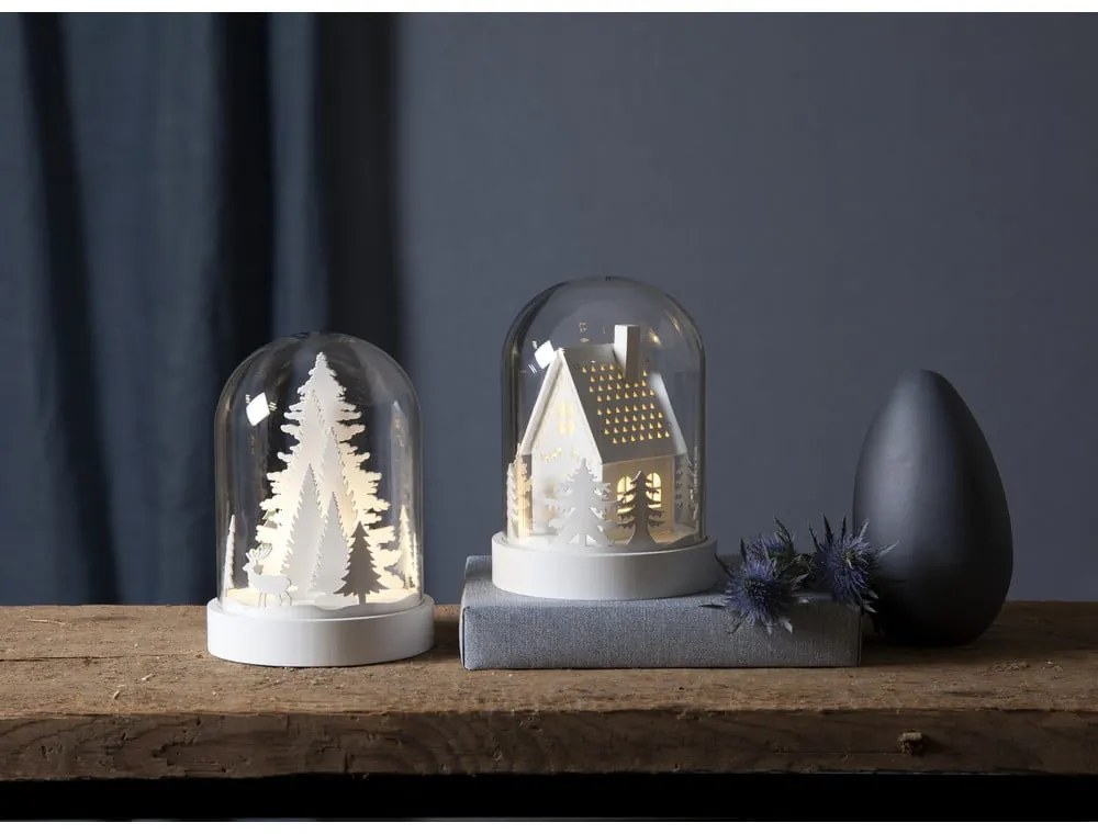 Svetelná LED dekorácie Star Trading Kupol Tree, výška 17,5 cm