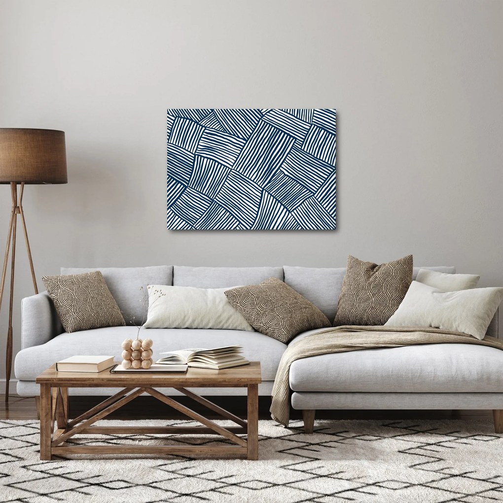 Obraz - 3D línia (70x50 cm)