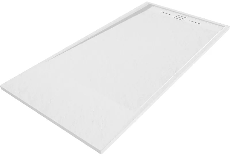 Mexen Amon, SMC obdĺžniková sprchová vanička 180 x 80 cm, biela, 4F108018
