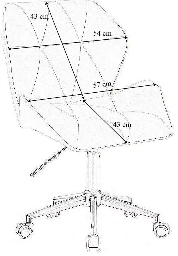 LuxuryForm DESIGN Stolička MILANO MAX VELUR na striebornom kríži - čierna