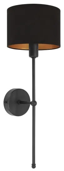 Nástenné svietidlo MADELA 1xE14/40W/230V čierne