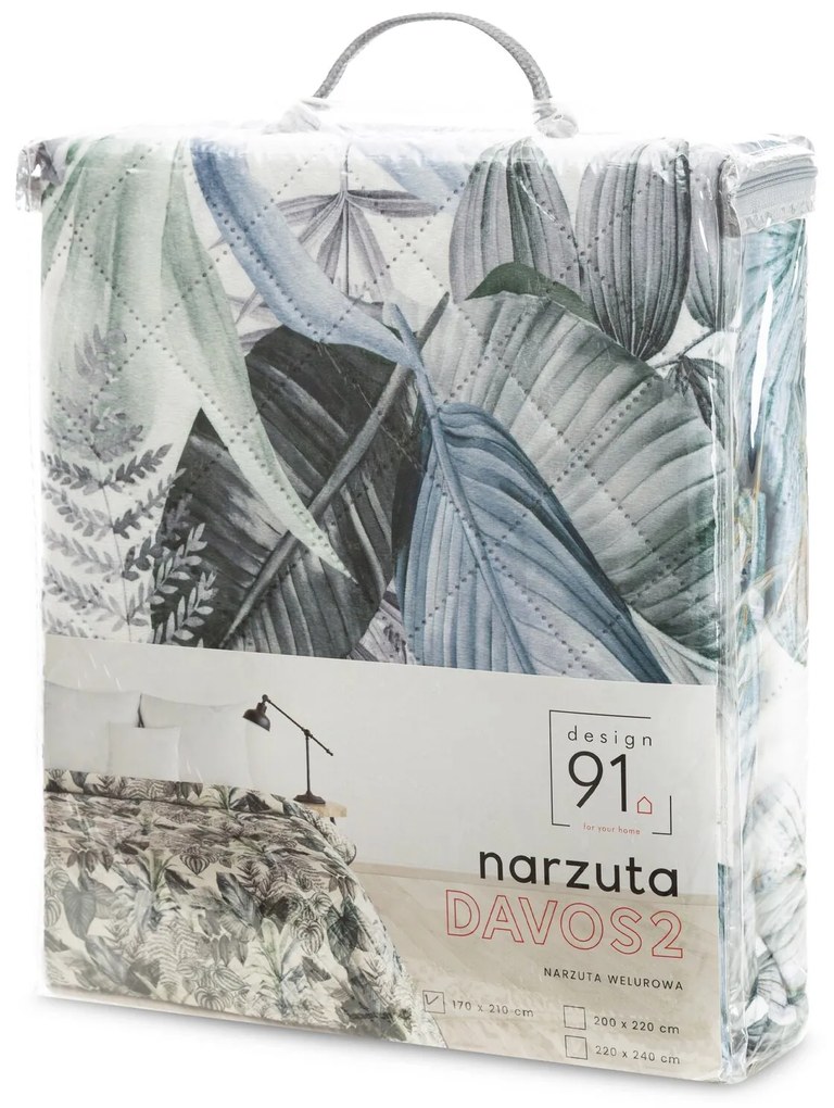 PREHOZ NA POSTEĽ DAVOS2 170X210 CM LISTY