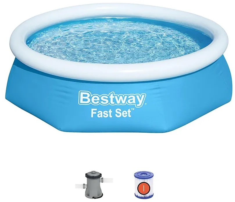 Bazén samonosný 2.44x0.61m s filtrací 57450