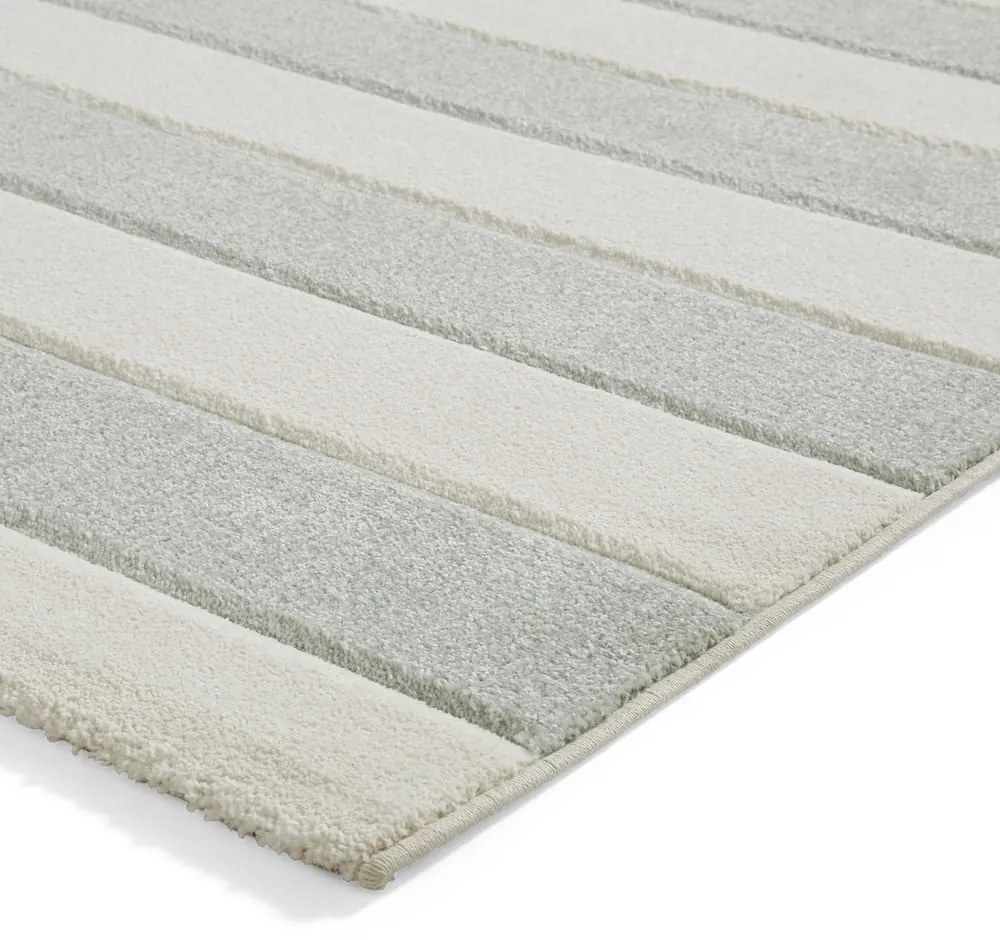 Koberec v mentolovej farbe 160x230 cm Cove Stripe – Catherine Lansfield