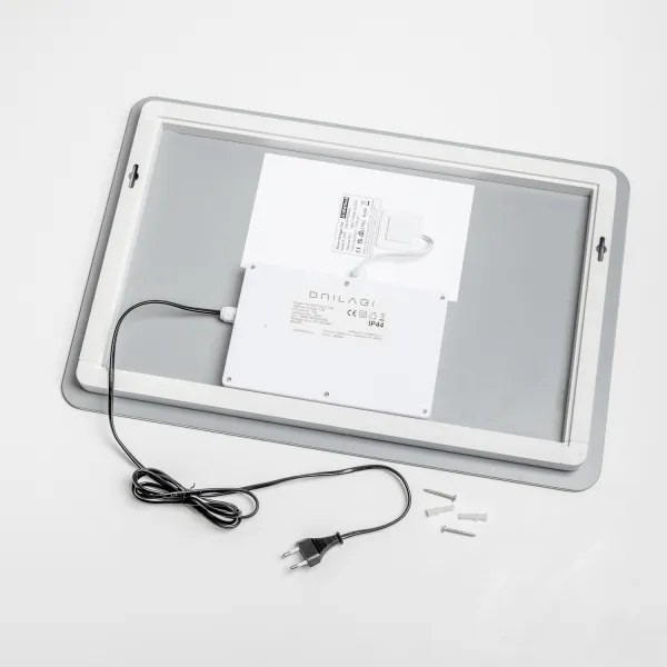 Brilagi - LED stmievateľné kúpeľňové vyhrievané zrkadlo s podsvietením DIANA LED/13W/230V 40x60 cm IP44