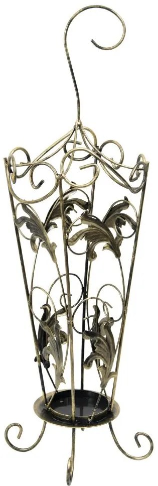 Kovový stojan na dáždniky Jasper, 75x22 cm