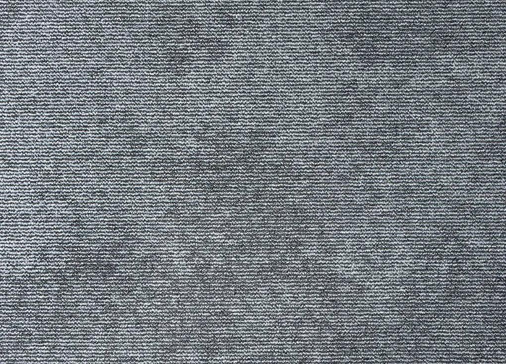 Betap koberce Metrážny koberec Serenity-bet 78 čierny - Kruh s obšitím cm