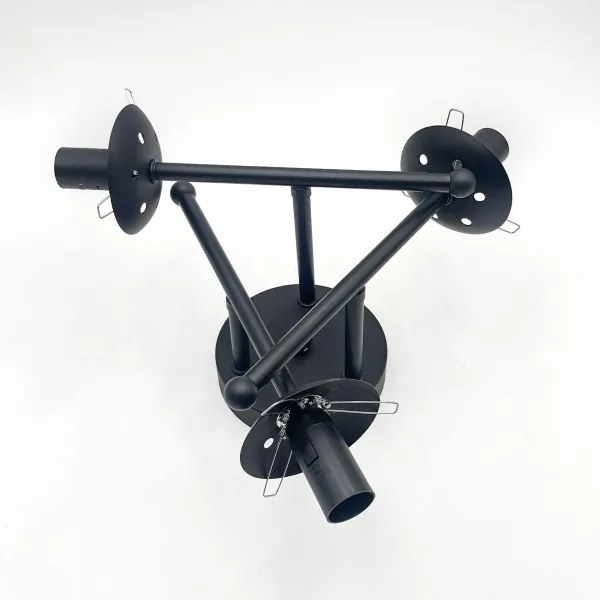 Brilagi - Prisadený luster MALIVA 3xE14/15W/230V čierna/biela