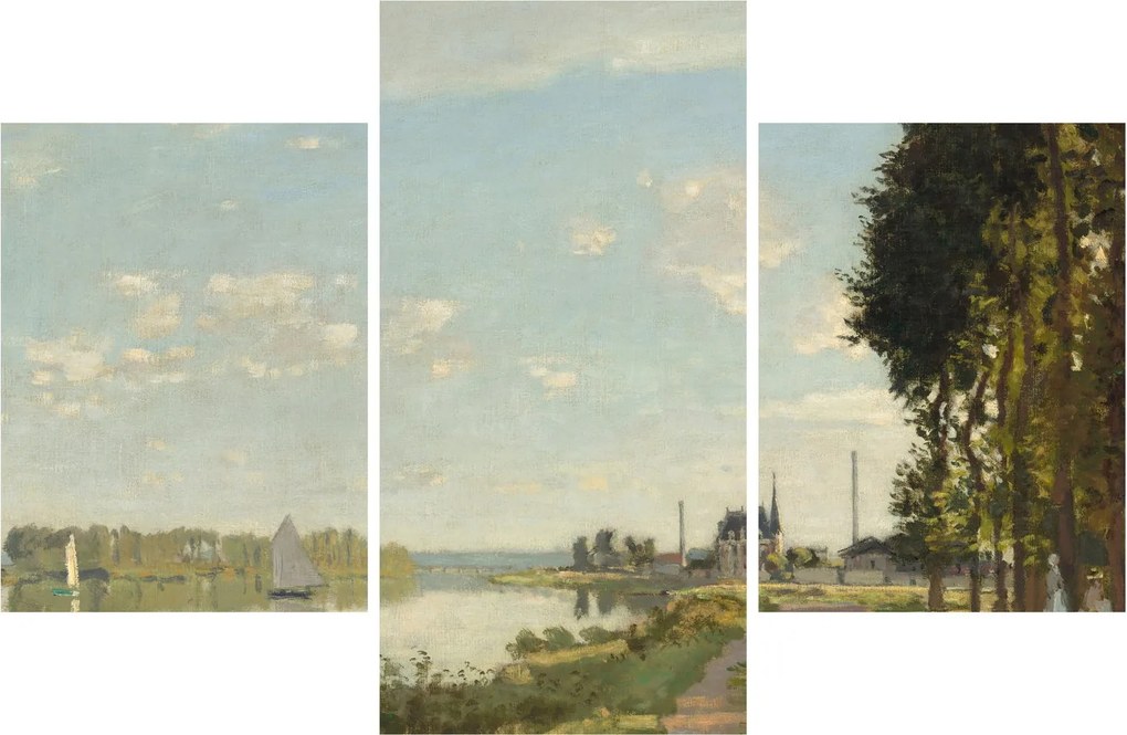 Obraz - Claude Monet, Argenteuil, reprodukcia (90x60 cm)