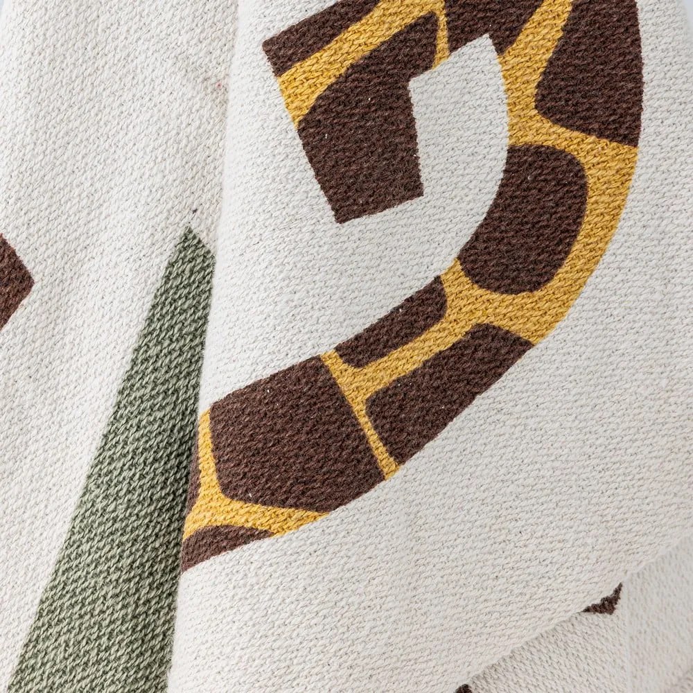 Detská deka z recyklovanej bavlny 130x160 cm Memmo – Bloomingville Mini