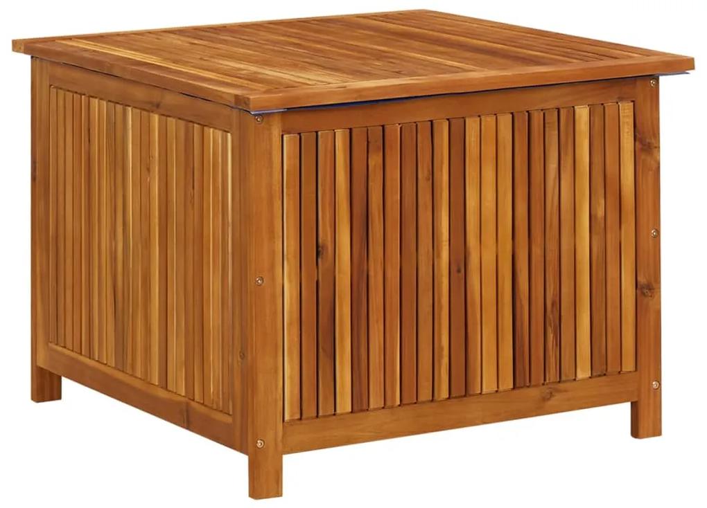 vidaXL Záhradný úložný box 75x75x58 cm masívne akáciové drevo