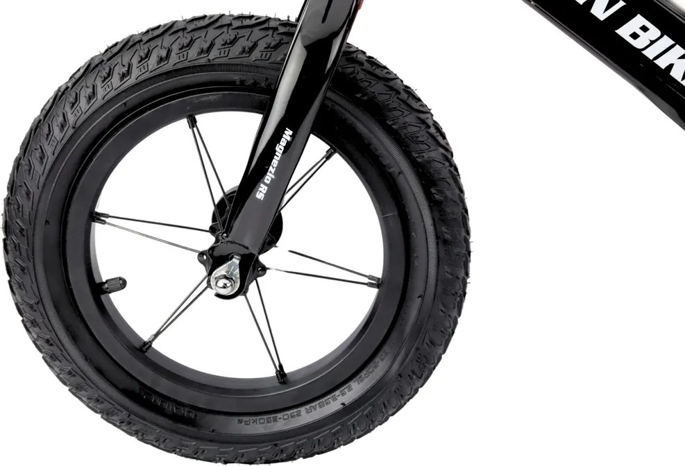 LEAN Trike Detské odrážadlo MAGNEZIO RS ľahký horčíkový rám čierne