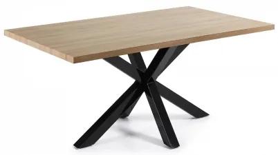 X-ROSS BLACK WOOD stôl, Veľkosť 180 x 90 cm, Materiál masívny dub