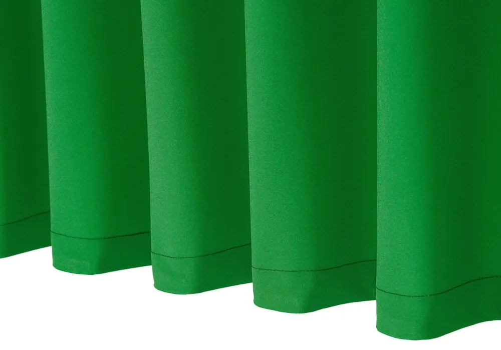 Biante Dekoračný záves Rongo RG-061 Sýto zelený 140x150 cm
