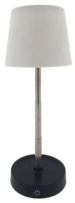 LED stmievateľná dotyková stolná lampa LED/3W/5V USB 800 mAh biela