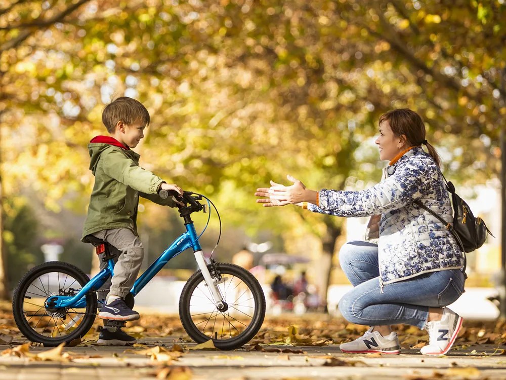 Detský bicykel 16" Mars RoyalBaby RB16-26 - modrý