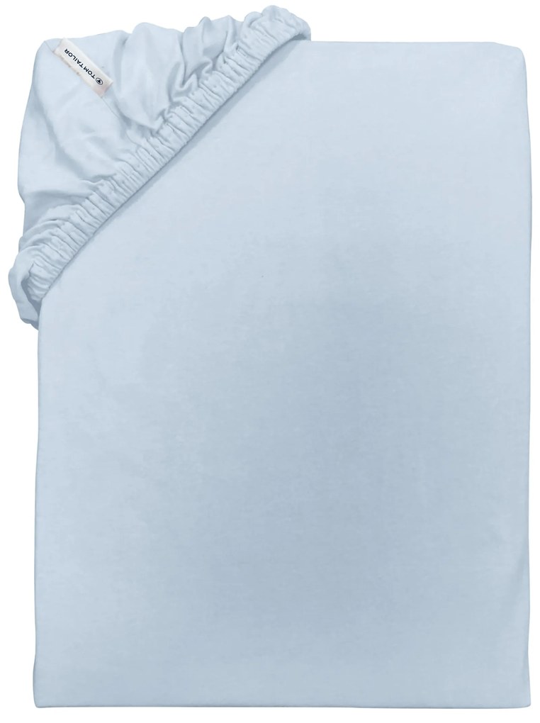 Tom Tailor Džersejová napínacia plachta, 180 – 200 x 200 cm (modrá) (100393438)