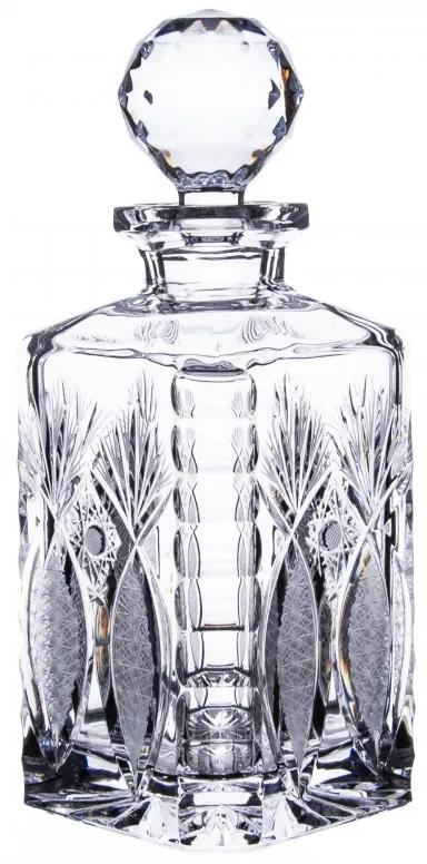 Onte Crystal Bohemia Crystal ručne brúsená karafa na whisky Exclusive 800 ml