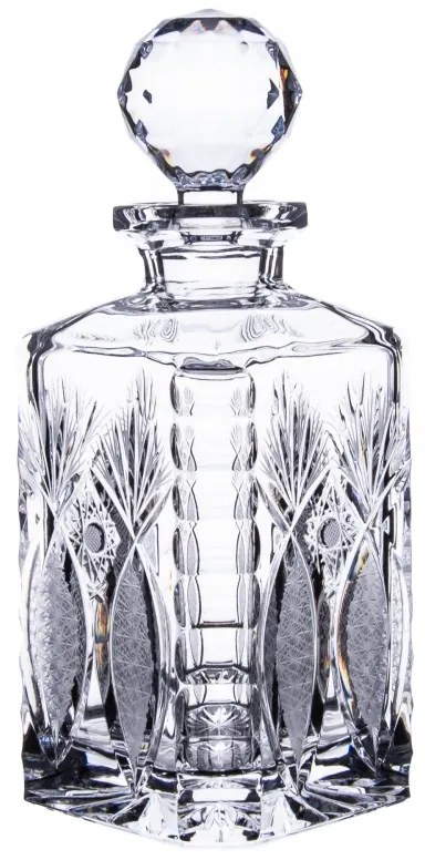 Onte Crystal Bohémia Crystal ručne brúsená karafa na whisky Exclusive 800 ml